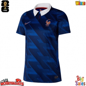 France Replica Home Stadium Shirt for Women World Cup 2026 Short Sleeve